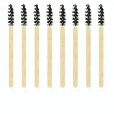 Black Bamboo Disposable Mascara Wands